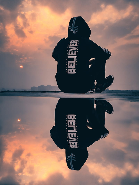 B